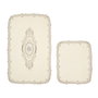 Mijölnir Selonya D - Cream Juego de Alfombras de Baño